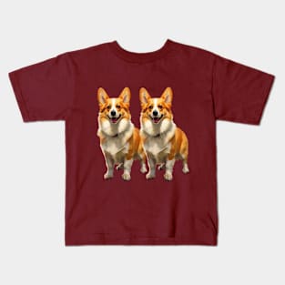 TWO DOGS Kids T-Shirt